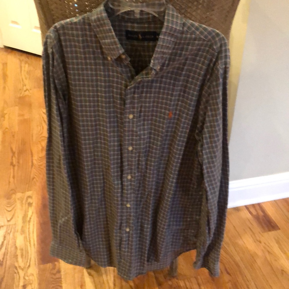 Ralph Lauren men’s polo button down medium